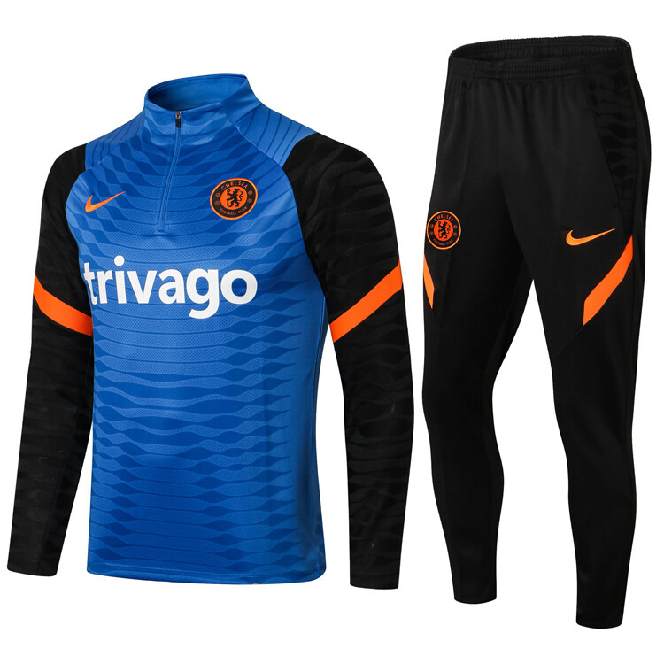 Chelsea Training Suite - Blue and Black