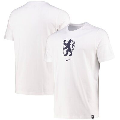Chelsea Classic White Shirt With Printed Logo