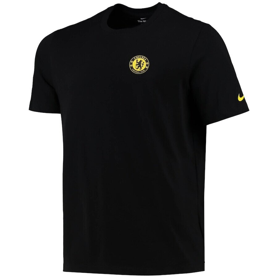 Chelsea Black T Shirt With Printed Logo