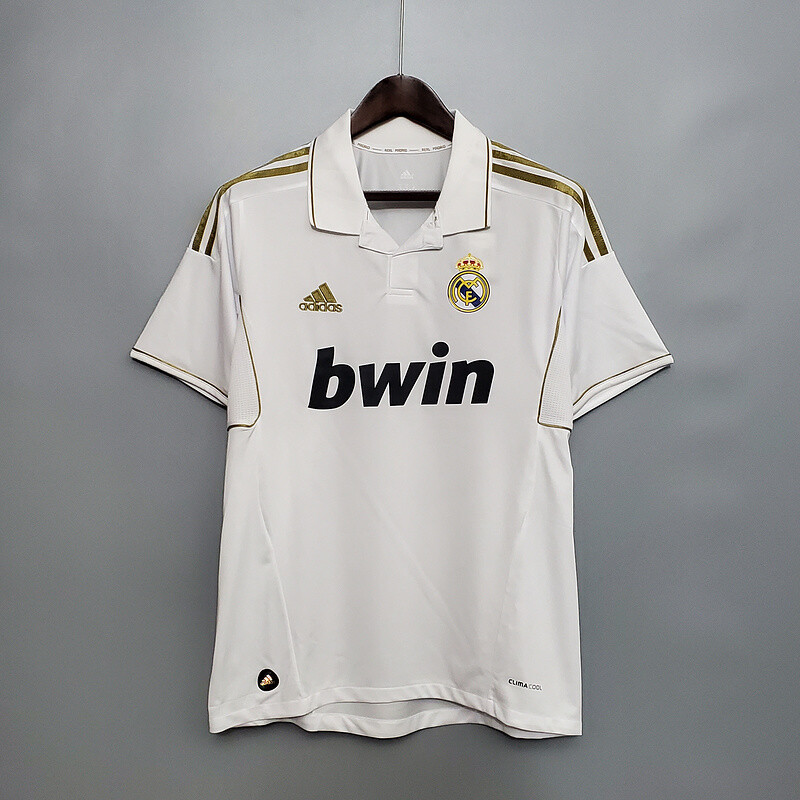 Real Madrid Home Retro Half Sleeves Jersey 2011-12 [Pre-paid only]