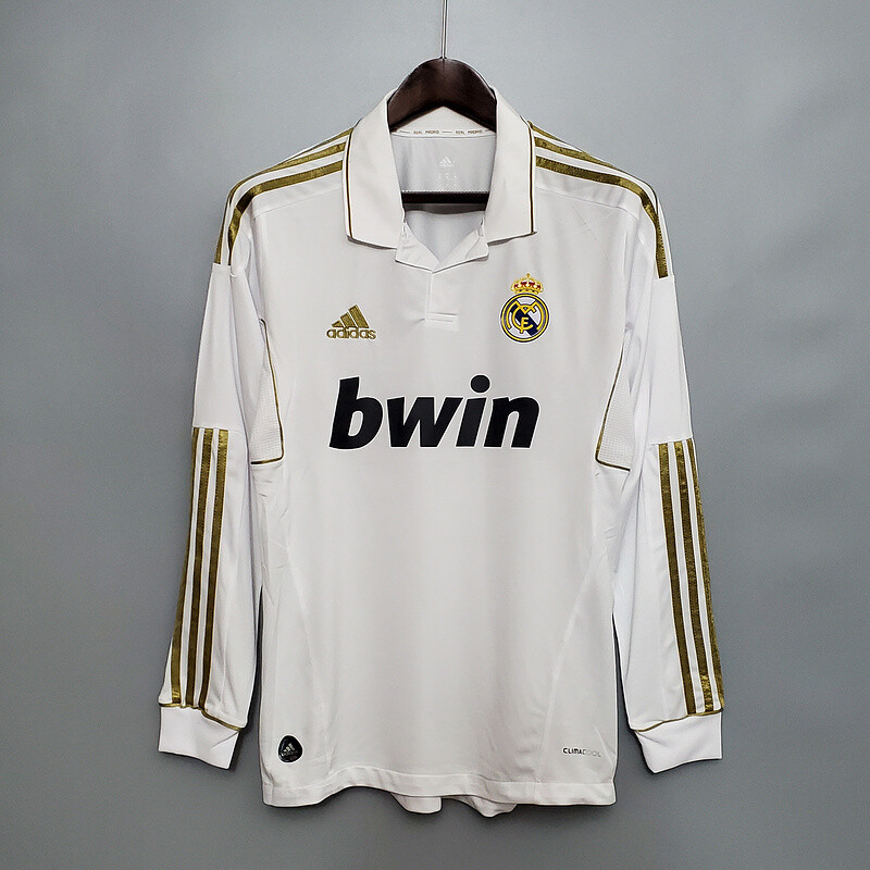 Real Madrid Home Retro Full Sleeves Jersey 2011-12 [Pre-paid only]
