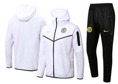 Inter White Hooded Suit 2022-23