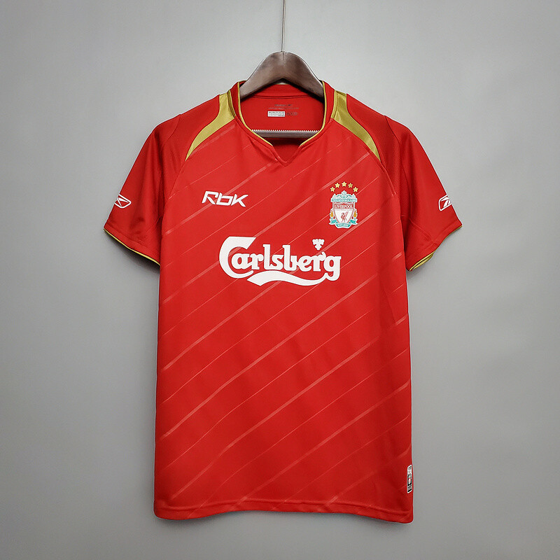 Liverpool 2005-06 Home Retro Jersey