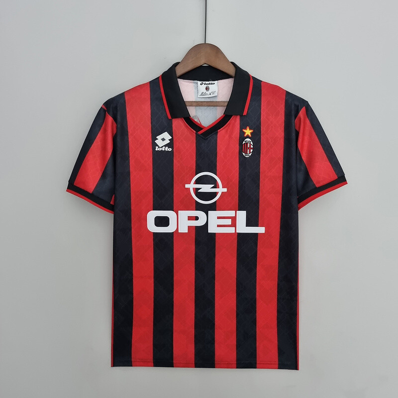 AC Milan 1995-96 Home Retro Jersey