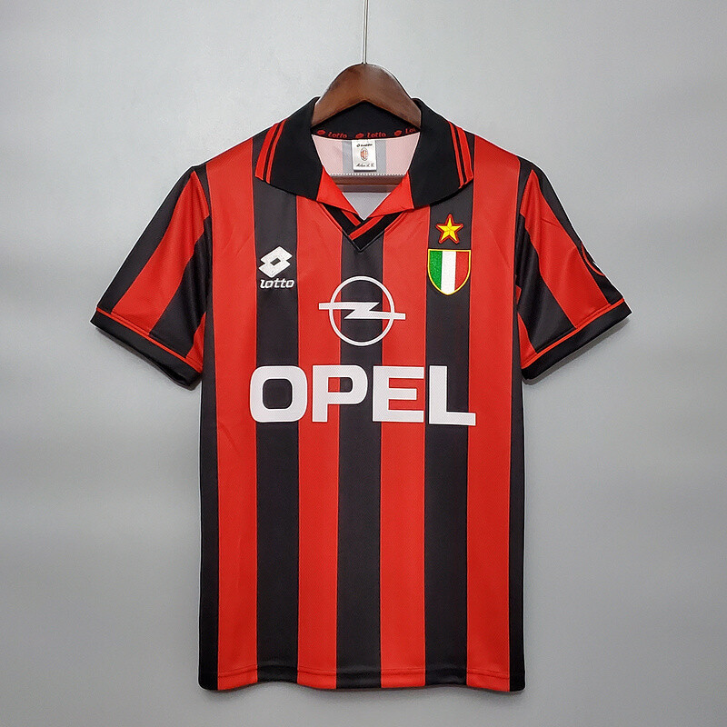 AC Milan 1996-97 Home Retro Jersey