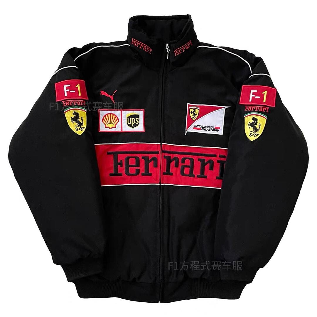 Ferrari Retro Jacket - Black [Pre-paid Only]