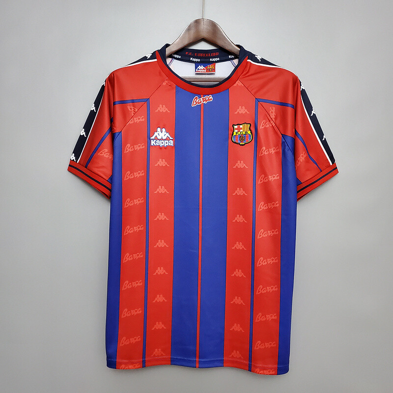 FC Barcelona Home Retro Jersey 1997-98