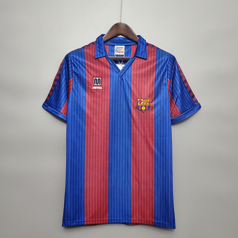FC Barcelona 1990-91 Home Retro Jersey