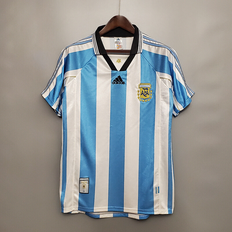 Argentina 1998 Home Jersey [Pre-paid Only]