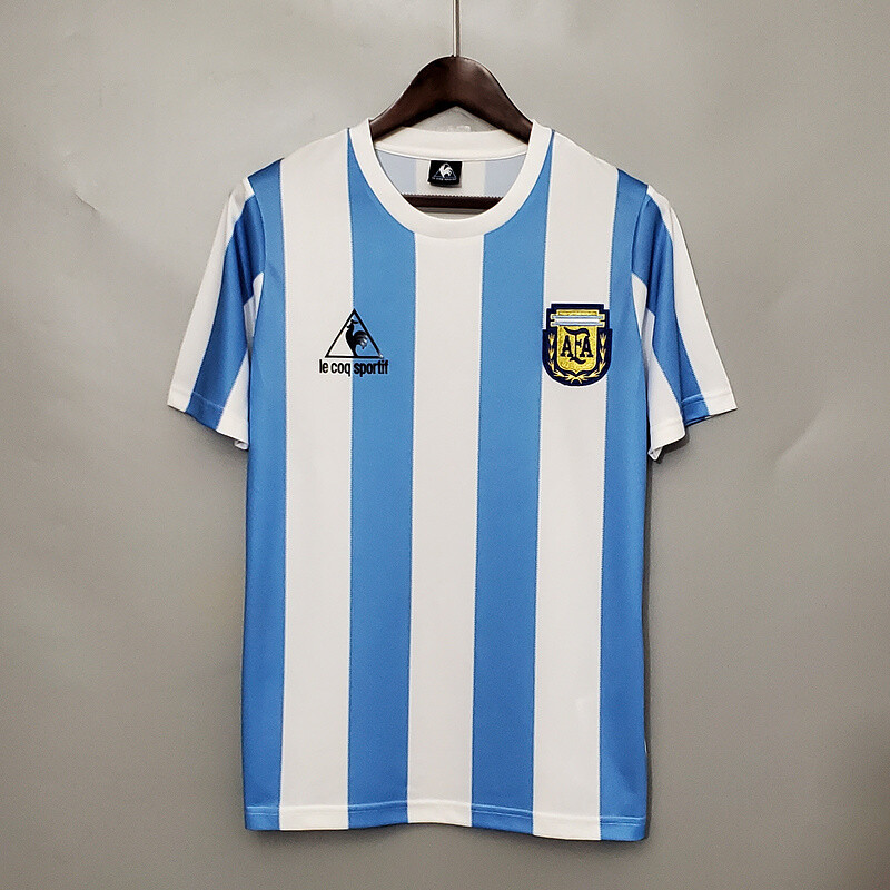 Argentina 1986 Home Jersey [Pre-paid Only]