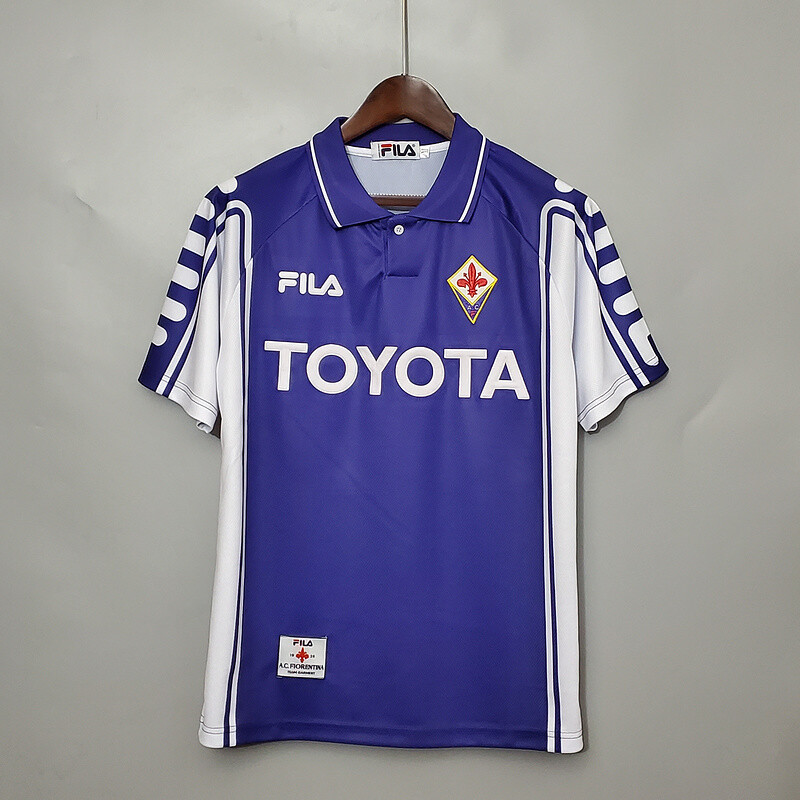 Fiorentina 1999-00 Home Retro Jersey [PRE-PAID ONLY]