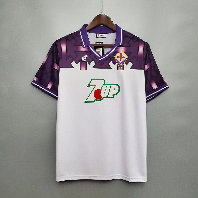 Fiorentina 1992-93 Away Retro Jersey [PRE-PAID ONLY]
