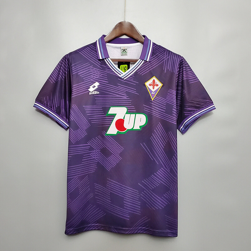 Fiorentina 1992-93 Home Retro Jersey [PRE-PAID ONLY]