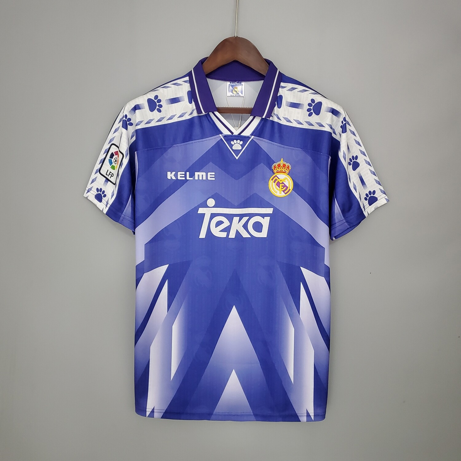 Real Madrid Away 1996-97 Retro Jersey [PREPAID ONLY]