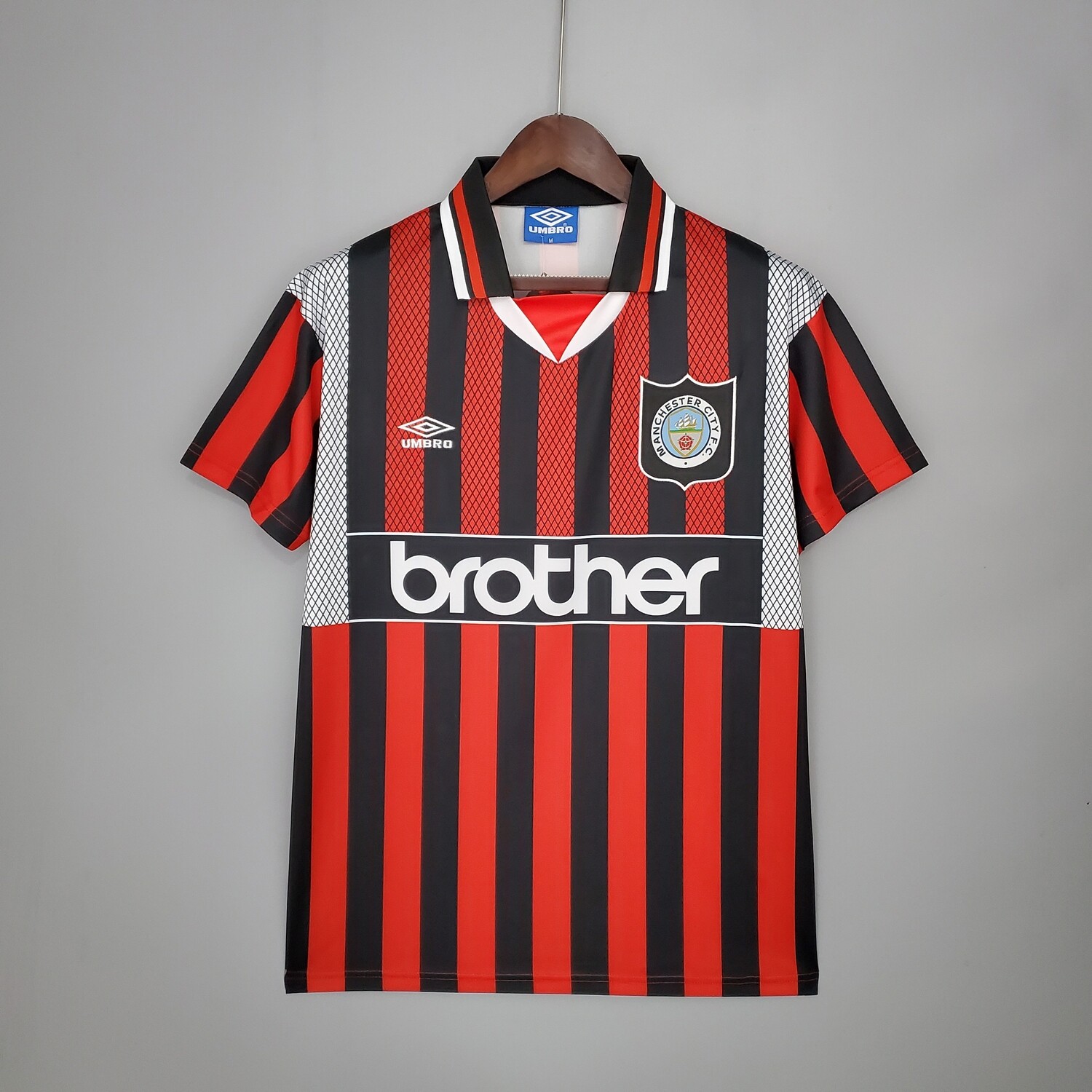 Manchester City Away 1994-96 Retro Jersey [PREPAID ONLY]