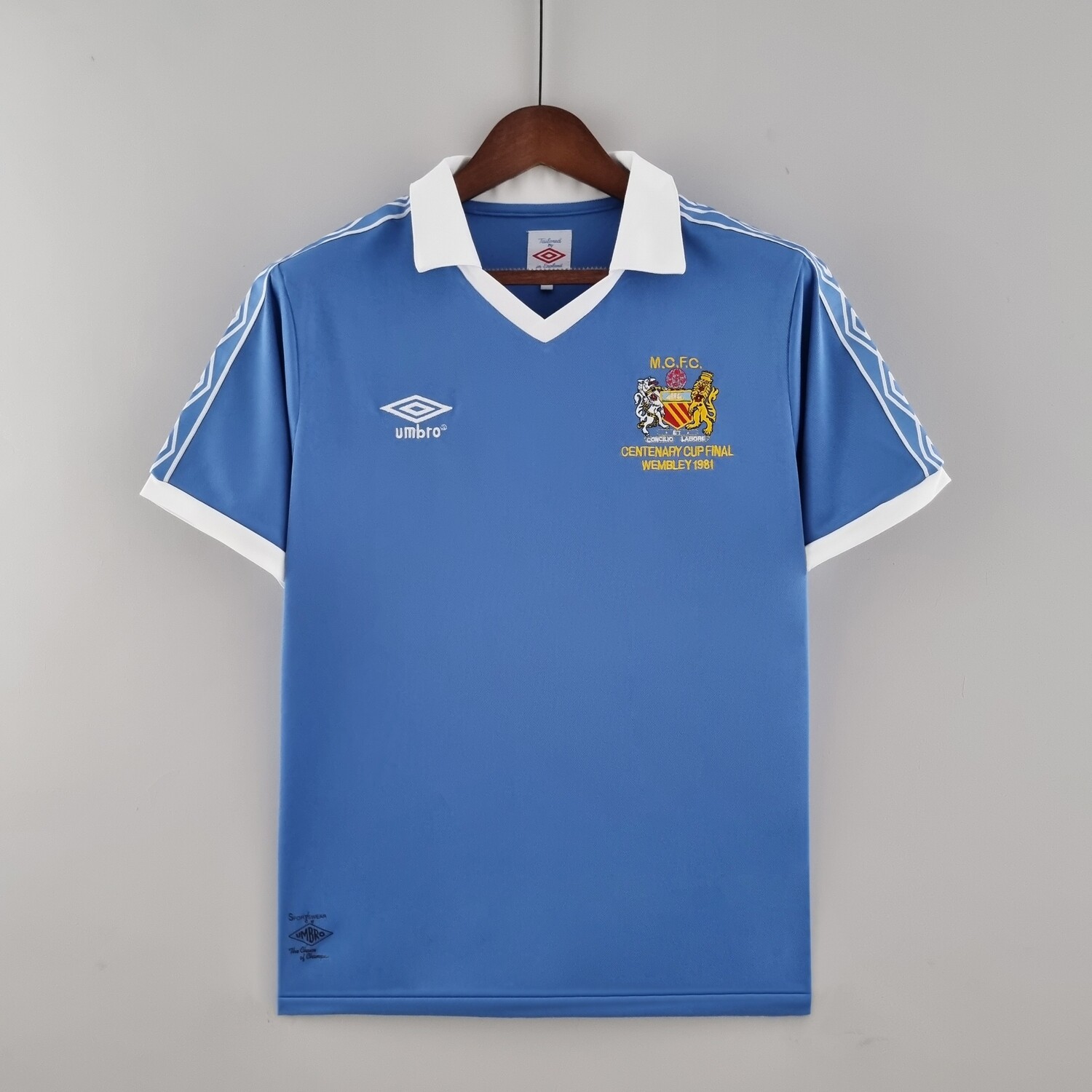 Manchester City Away 1981-82 Retro Jersey [PREPAID ONLY]