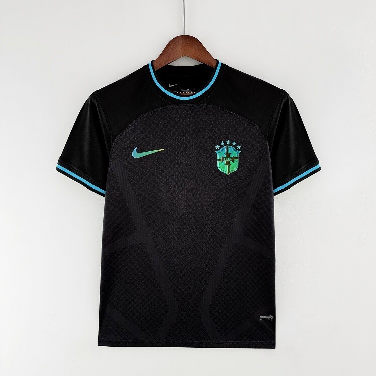 Brazil Concept Black [Green Neon Logos] 2022-23 [Fan Version]