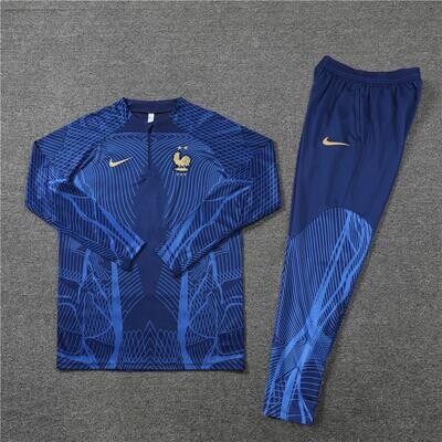 France Blue Training Suit