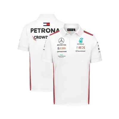 AMG Petronas Mercedes-Benz White 2023 Exclusive F1 Shirt [PRE-ORDER]