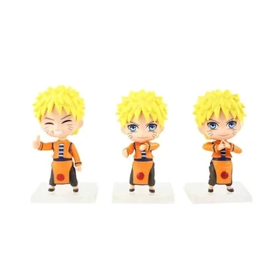 Naruto Uzumaki Alternate Dimension Nendoroid Style Chibi Figure (Set Of 3)