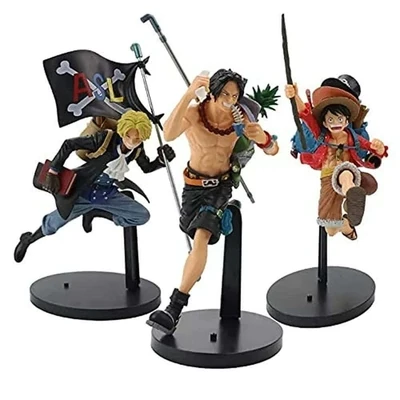 One Piece Three Brothers Action Figures - Set Of 3