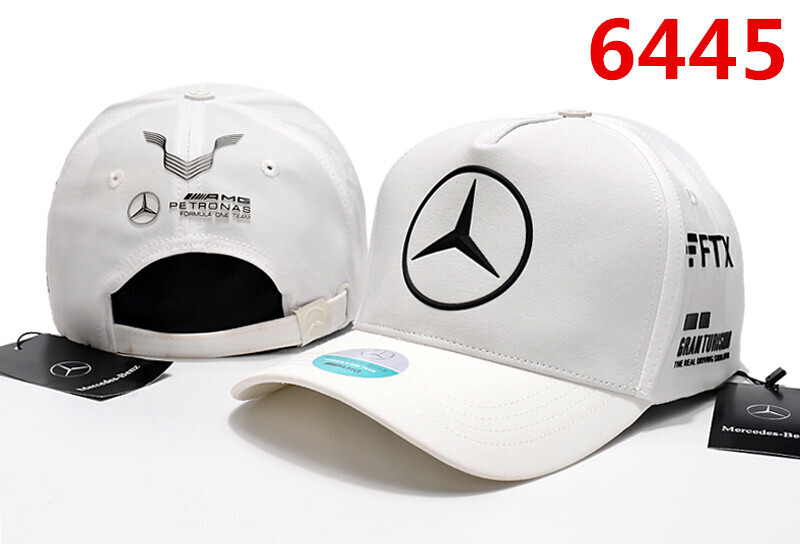 AMG Mercedes Benz White Cap