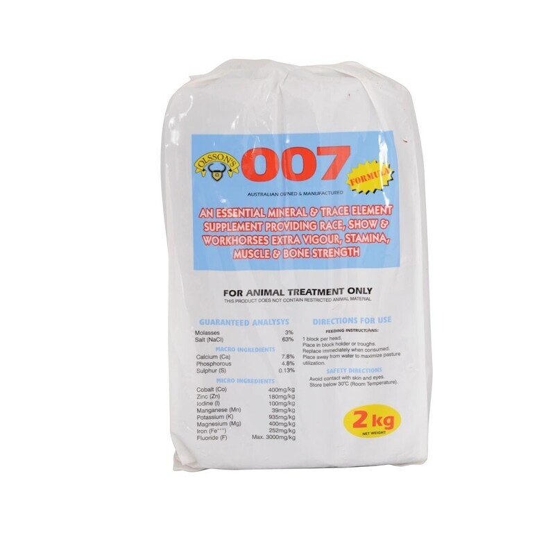 007 Olsson&#39;s Horse Block (2.0kg)