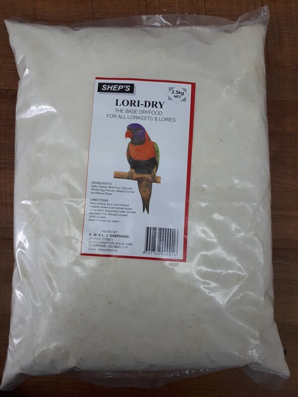 Lorikeet Mix Dry 2.5Kg