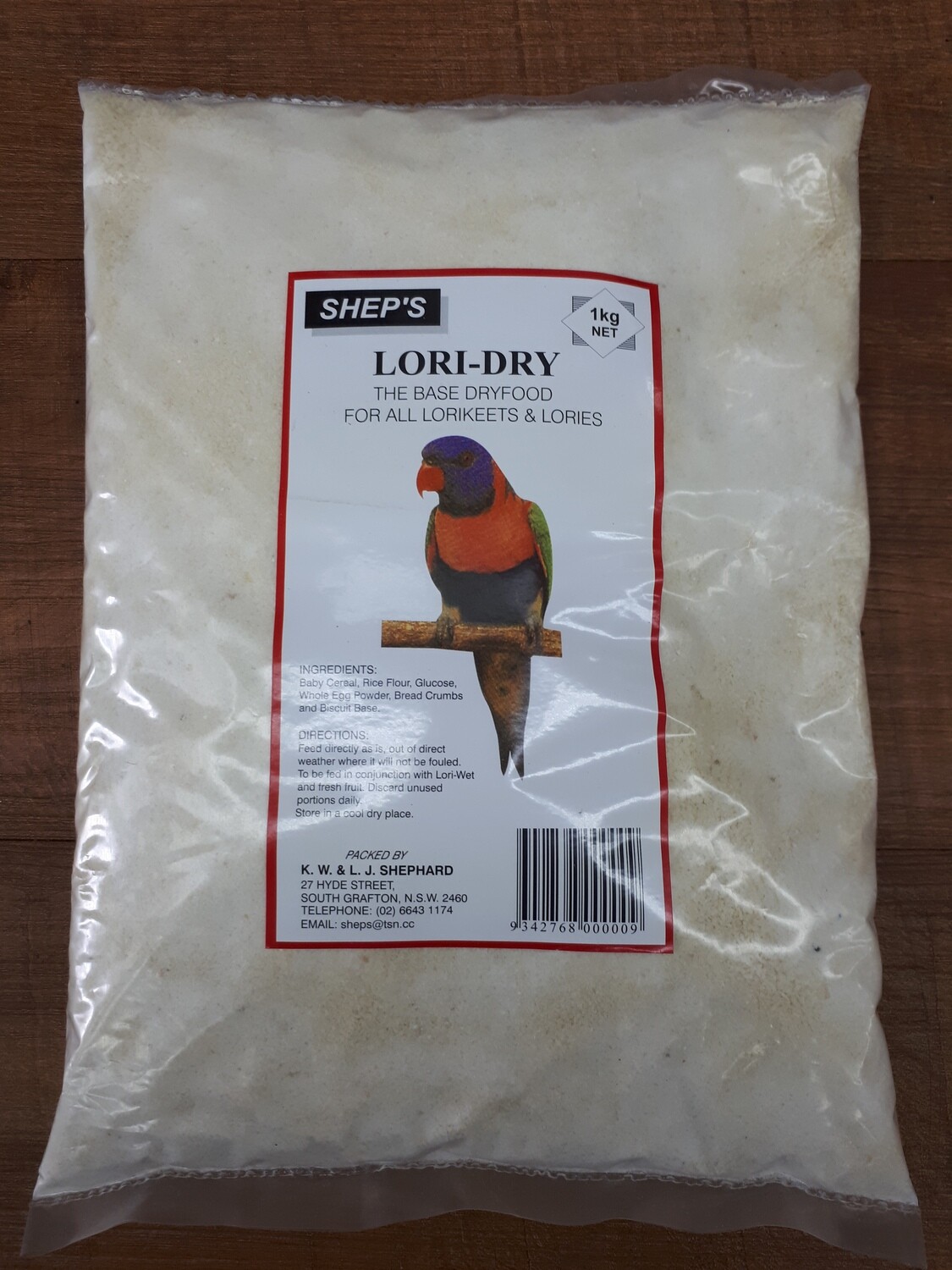 Lorikeet Mix Dry 1Kg