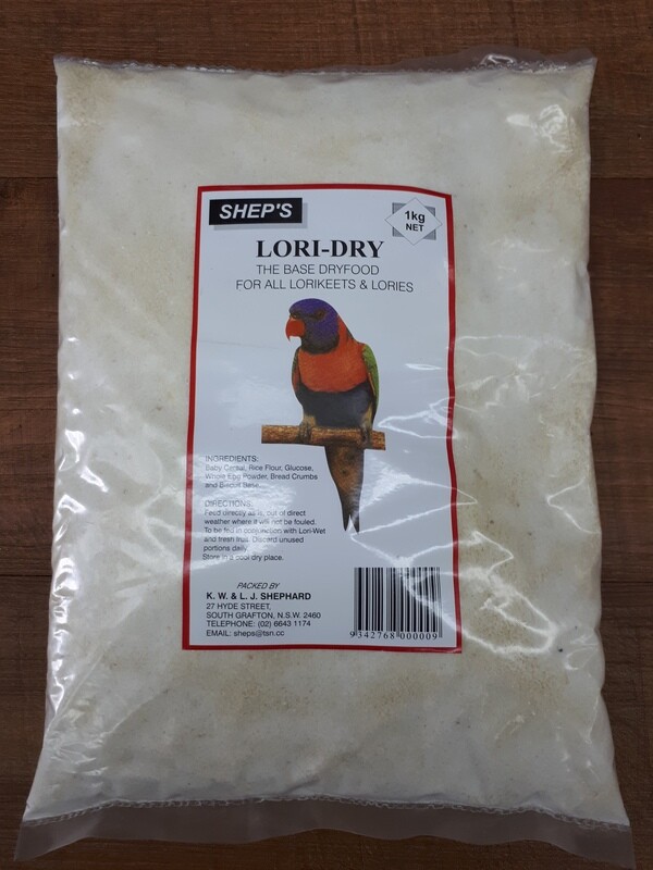Lorikeet Mix Dry 1Kg