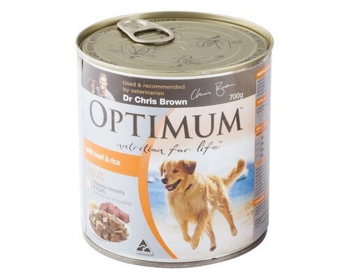 Optimum Dog Beef Egg 7 Rice 700g
