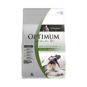 Optimum Dog Sm Breed Chicken Vegie Rice 3kg