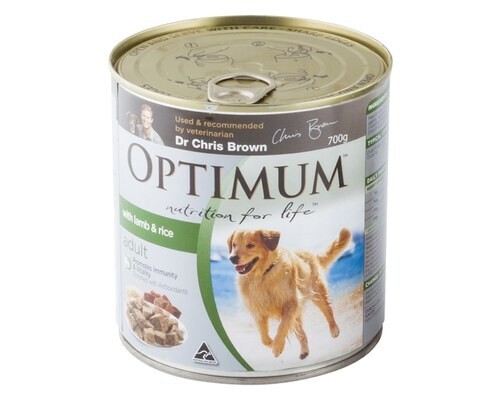 Optimum Dog lamb &amp; Rice 700g