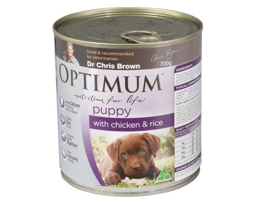 Optimum Puppy Chicken &amp; Rice 700g
