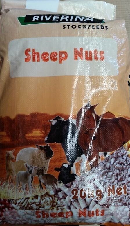 Riverina Sheep Pellets/Nuts 20kg