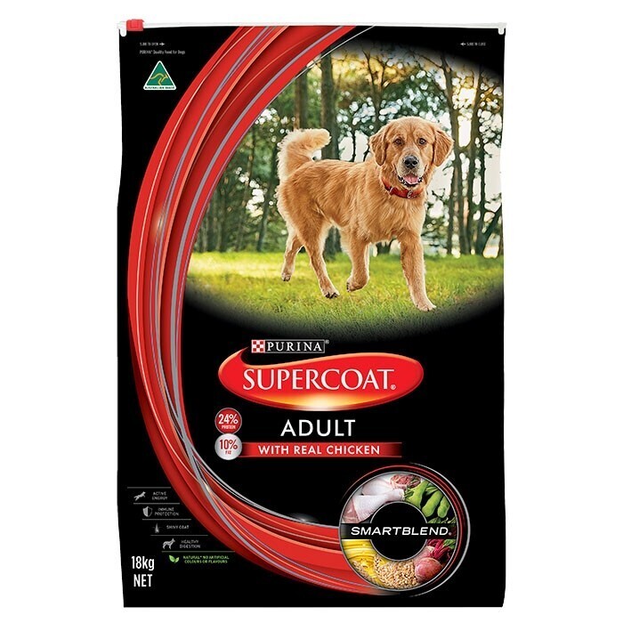 Supercoat Adult Dog Chicken 18 kg