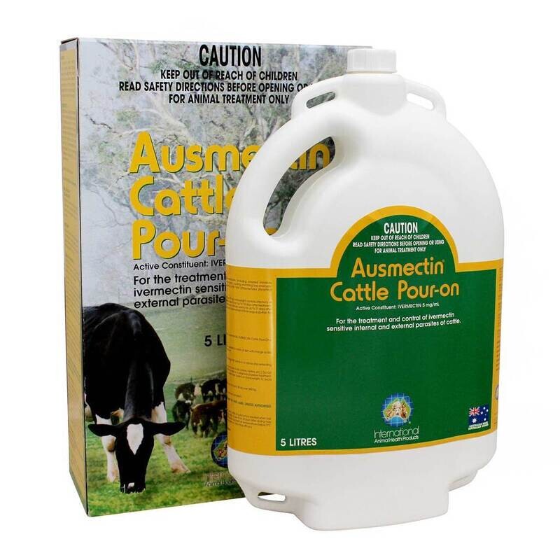 Ausmectin Cattle Pour On 5L