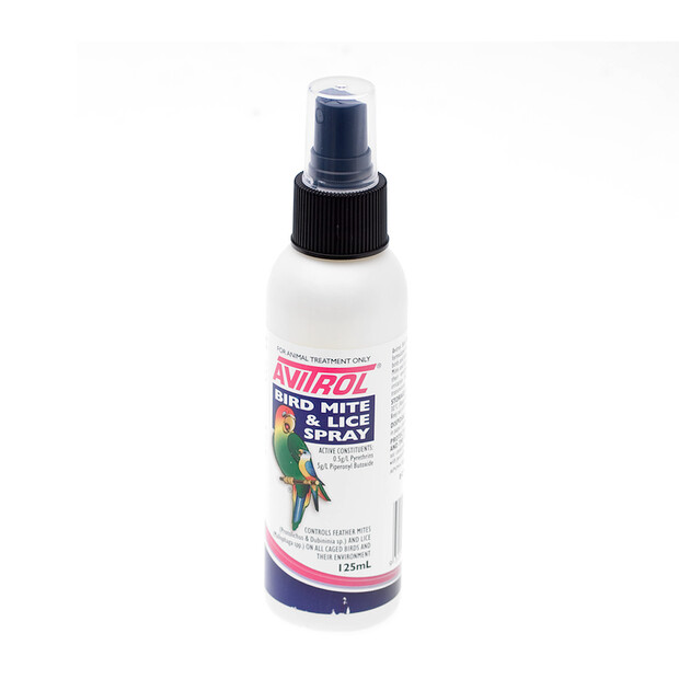 Avitrol Bird Mite &amp; Lice Spray 125ml