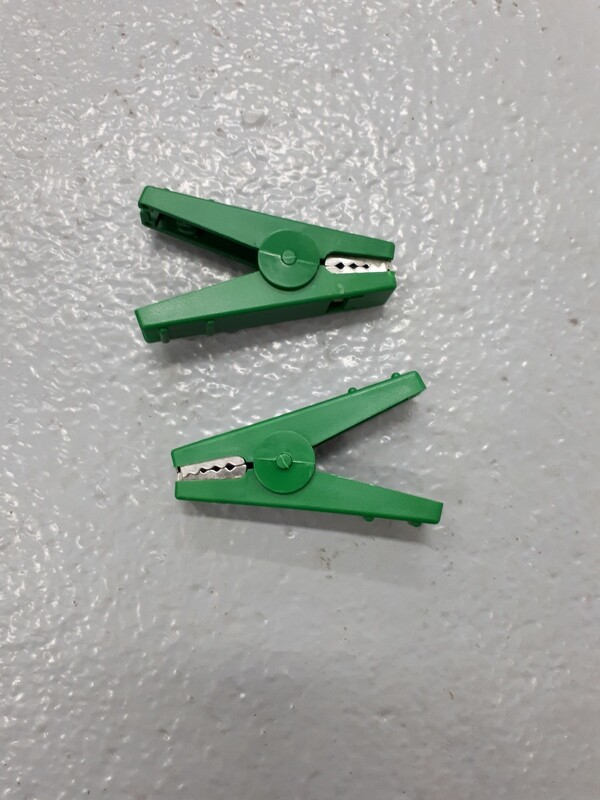 Alligator Clip Green Each