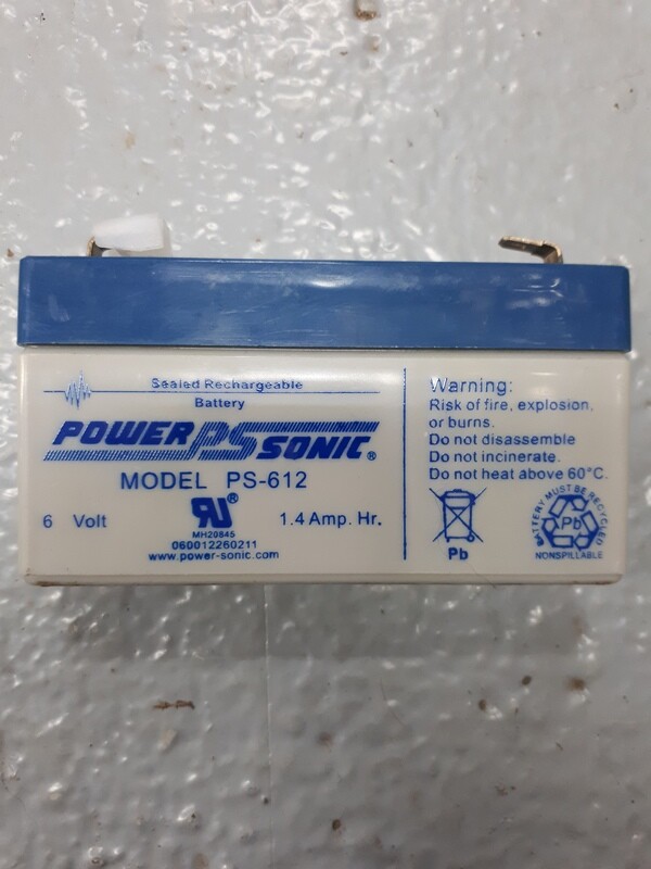 Battery 6 volt 1.2AH