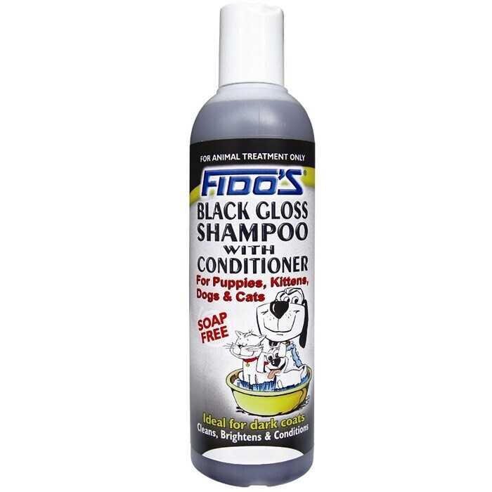 Fido&#39;s Black Gloss Shampoo 250ml