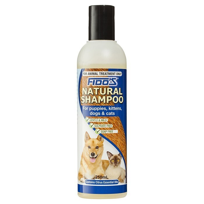 Fido&#39;s Natural Puppy &amp; Kitten Shampoo 250ml