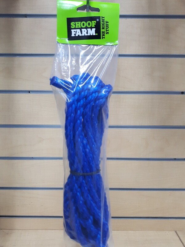 Halter Poly Cow Blue