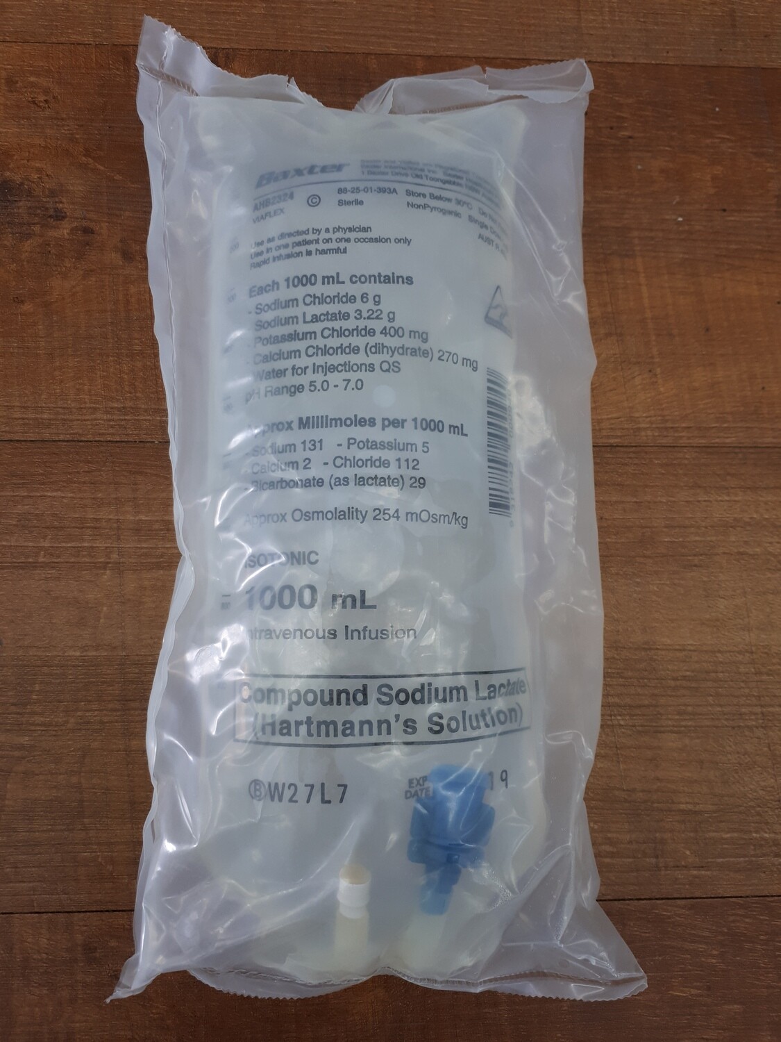 IV Solution (Hartmann&#39;s) 1 litre