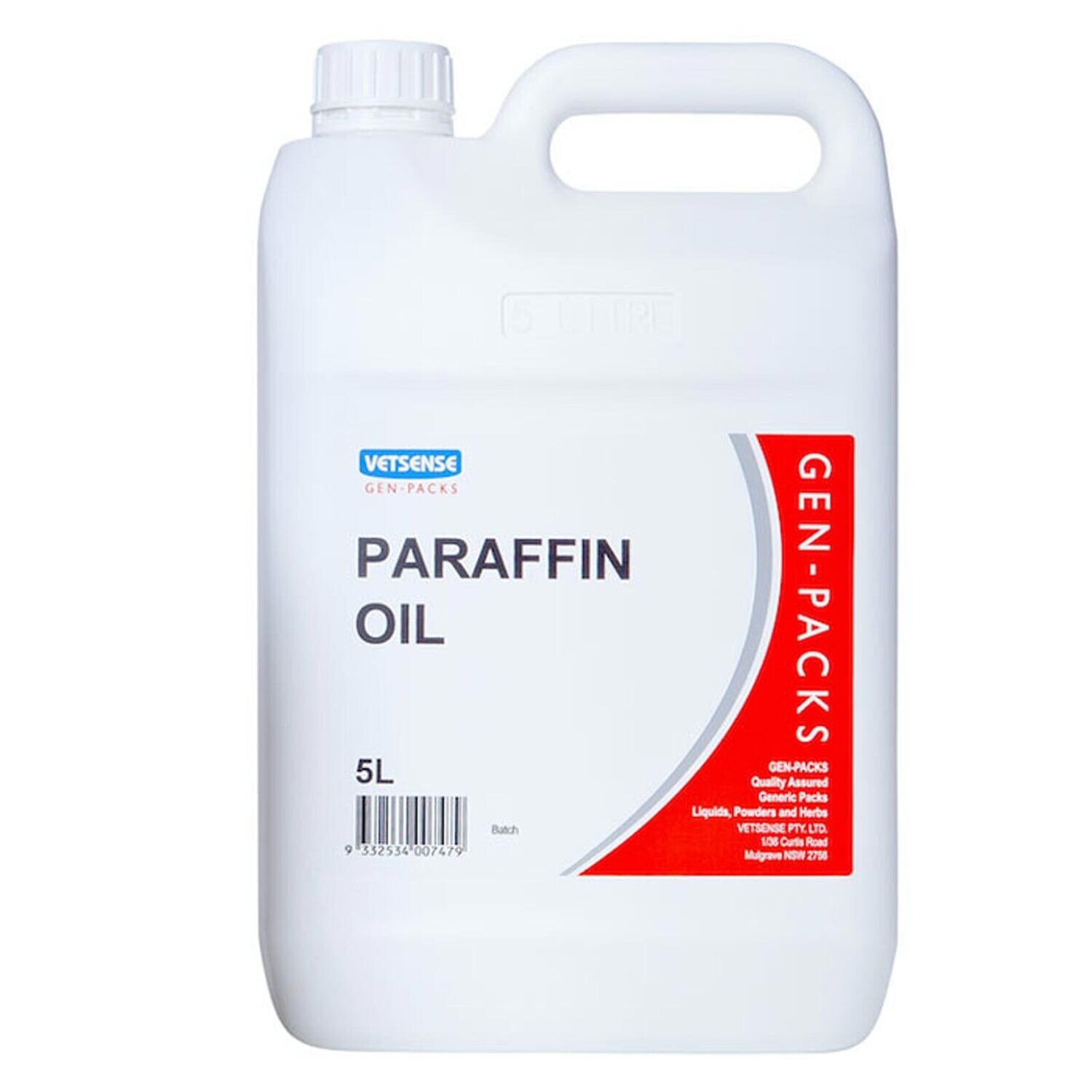 Paraffin Oil Vetsense 5.0L