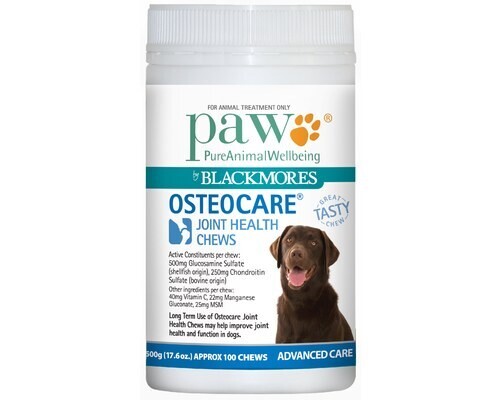 Paw Osteocare chews 500g