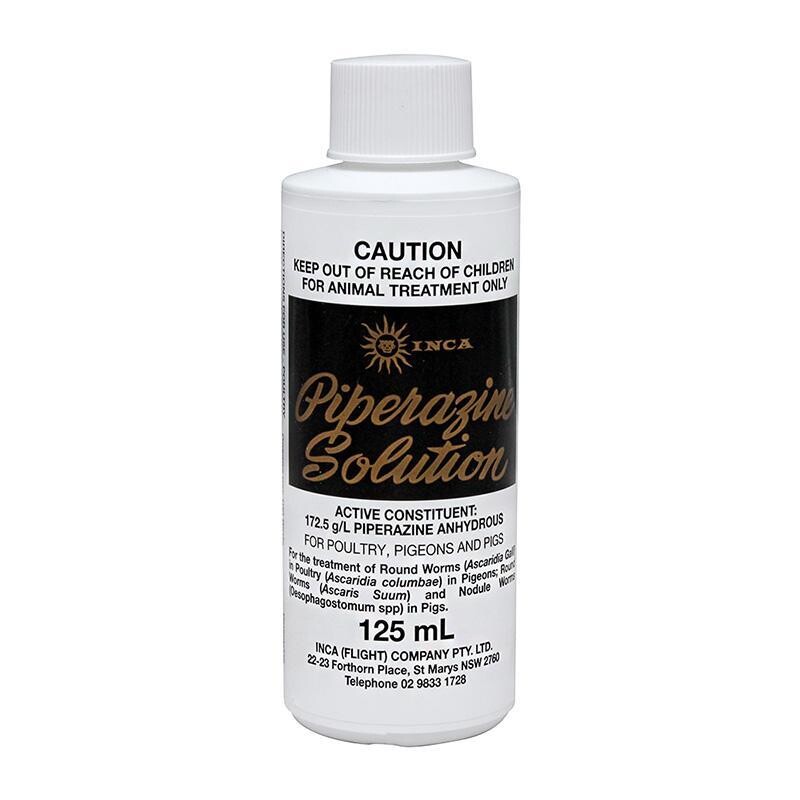 Piperazine Solution 125ml Pharmachem