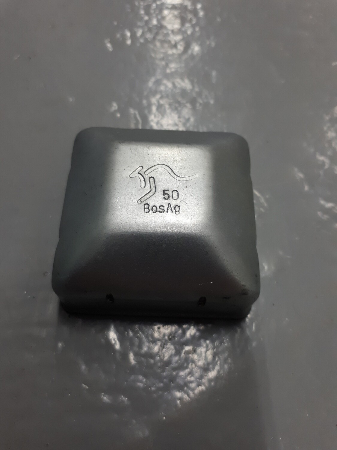 Post Cap Square 50mm Gal