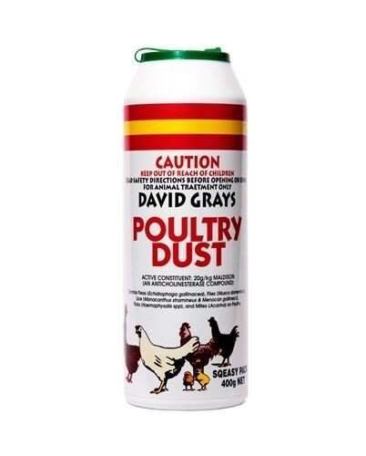 Poultry Dust 400g (David Grays)