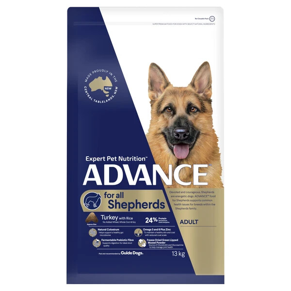 Advance Dog Adult Shepherd 13kg